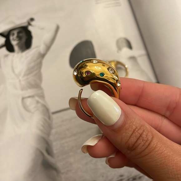 Chunky gold rings - Picture 4 of 7